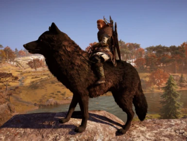 Is there any Wolf mount mod for SE AE