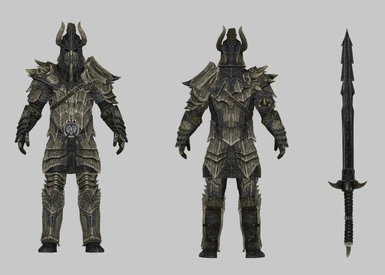 Dragonhunter Armor and Greatsword WIP