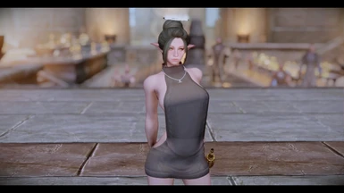nuance Mobilisere Officer Lina in her Virgin Killer Sweater outfit at Skyrim Special Edition Nexus -  Mods and Community