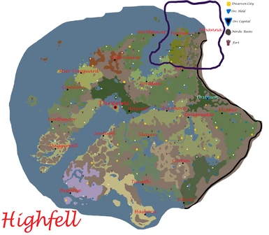 Highfell Mod Progress Map Day 32