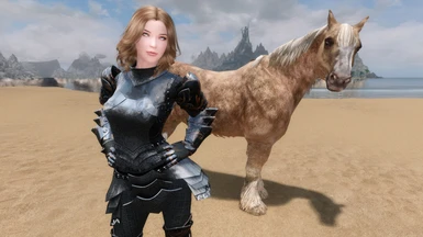 Freyja with Sovereign's Slayer Armor