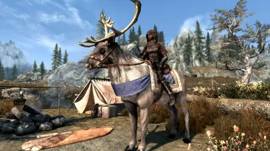 There's freaking reindeer at Skyrim Special Edition Nexus - Mods and ...