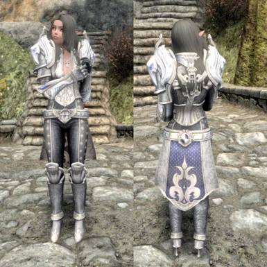 feamale armor fashion show