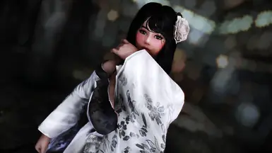 White Kimono at Skyrim Special Edition Nexus - Mods and Community