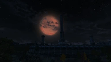 Night falls on The City of Cyrod