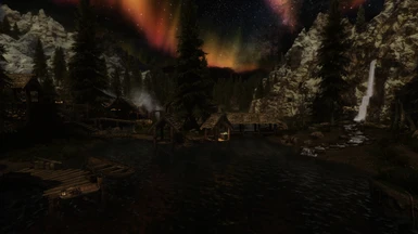 chilling on the bridge to riverwood