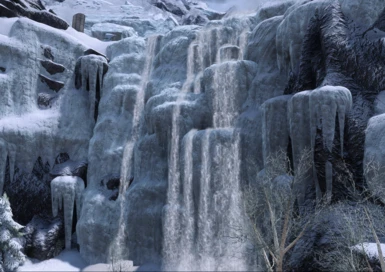 Natural Waterfalls - Dawnguard WIP