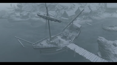 Snowy Ships for Snowy Regions addon for Beyond Skyrim Wares of Tamriel SE