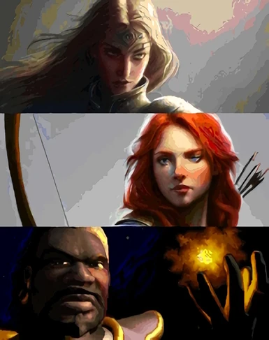 New Heroes Portraits for Diablo 1