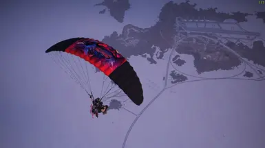 Ghost Recon Wildlands Mod Anime Logo Parachute