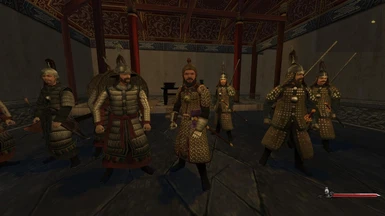 Ming general and elite soldiers