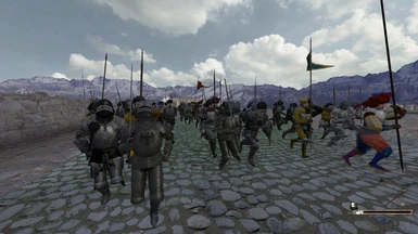 Holy Roman Empire Army defending Castle