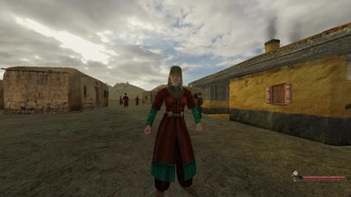 Old tatar woman