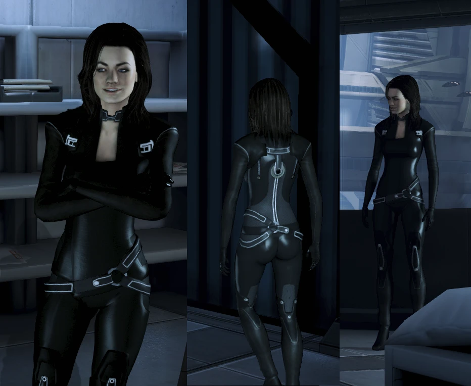 Black suit for Miranda.
