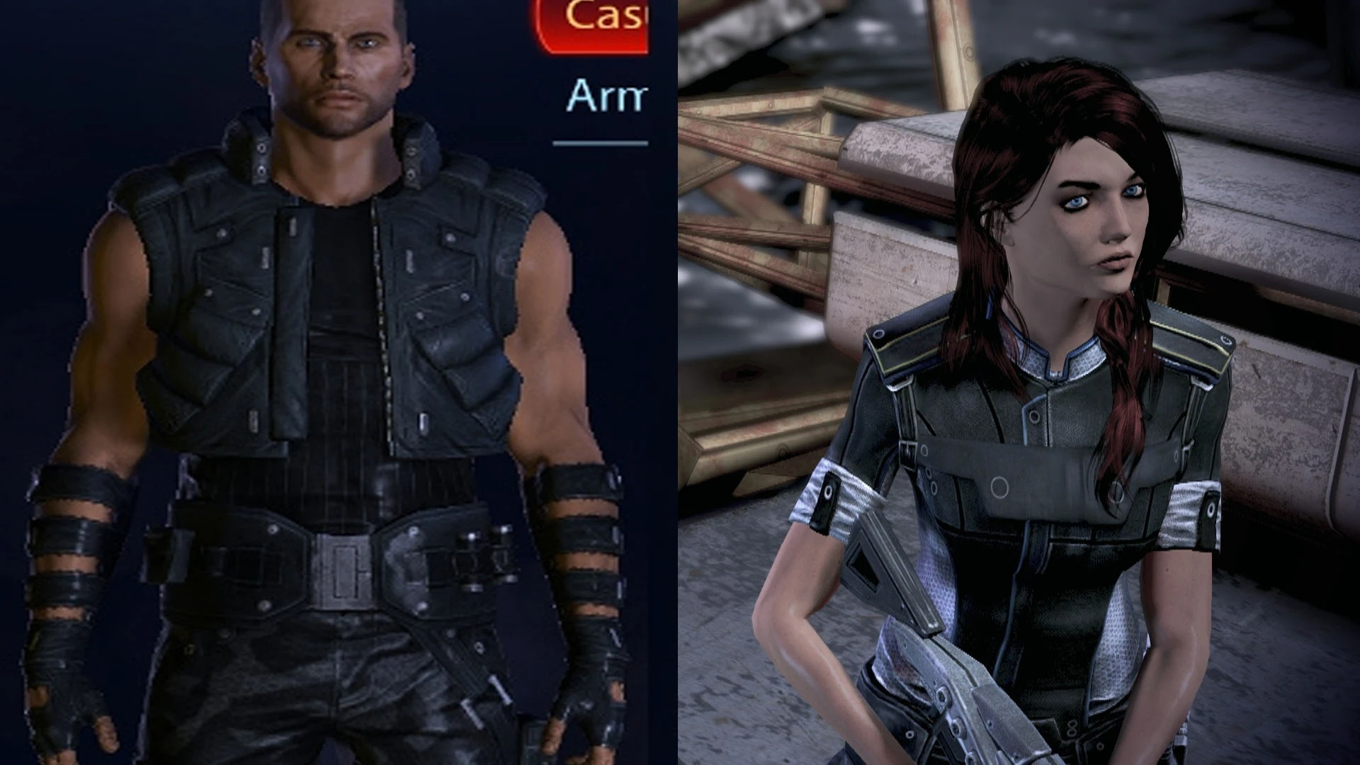 mass effect 2 mods casual outfits