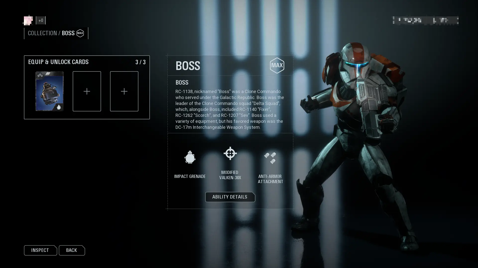 Boss uses Darth Maul's pose on the preview page at Star Wars ...