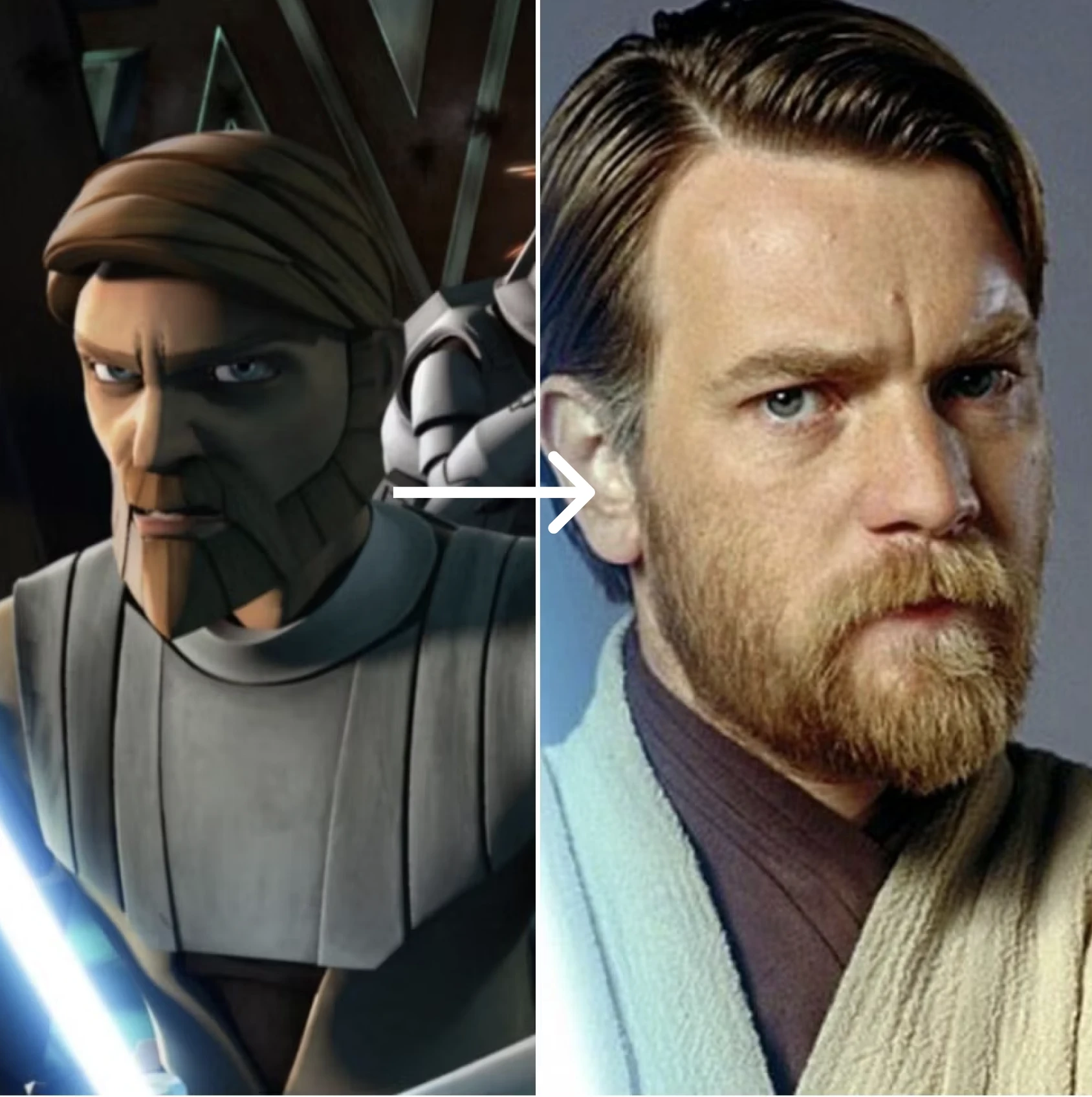 MOD REQUEST - AI Obi Wan audio Ewan McGregor over James Arnold Taylor ...