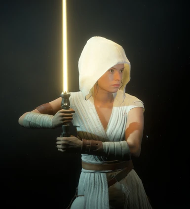 Rey Skywalker hooded
