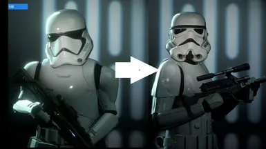 MOD Request - Replace First Order stormtroopers with Imperial Stormtroopers in the CAMPAIGN