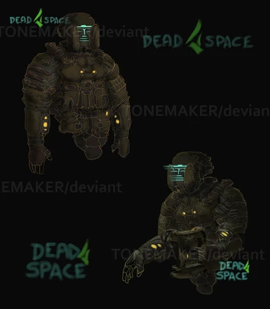 Dead Space 4 hipotetical suit and surroudings