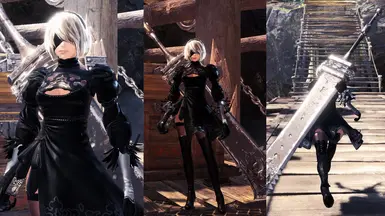 NieR: Automata Costumes Headed To Monster Hunter Frontier And