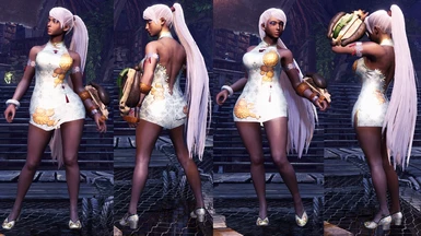 Player's Custom Graceful Short China Dress WIP