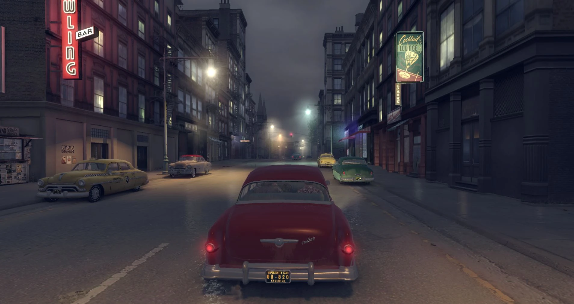 night drive in empire bay at Mafia 2 - Mods and community