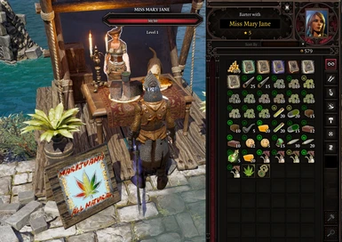 Weed Shop Inventory Preview