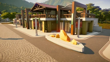 Amber Statue - New Scenery Items for Jurassic World Evolution - Work-in-Progress