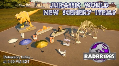 New Scenery Items Releasing today