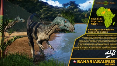 Africa Exotic Pack's Bahariasaurus Reveal