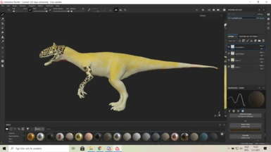 Cryolophosaurus Rework Progress