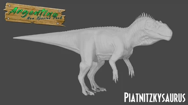 Piatnitzkysaurus Model for the ARGENTINA New Species Pack
