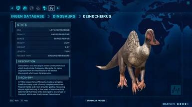 Deinocheirus is revelaled