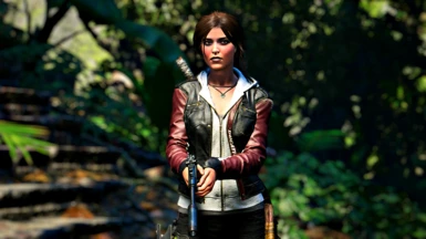 Lara decided to bring back her old jacket