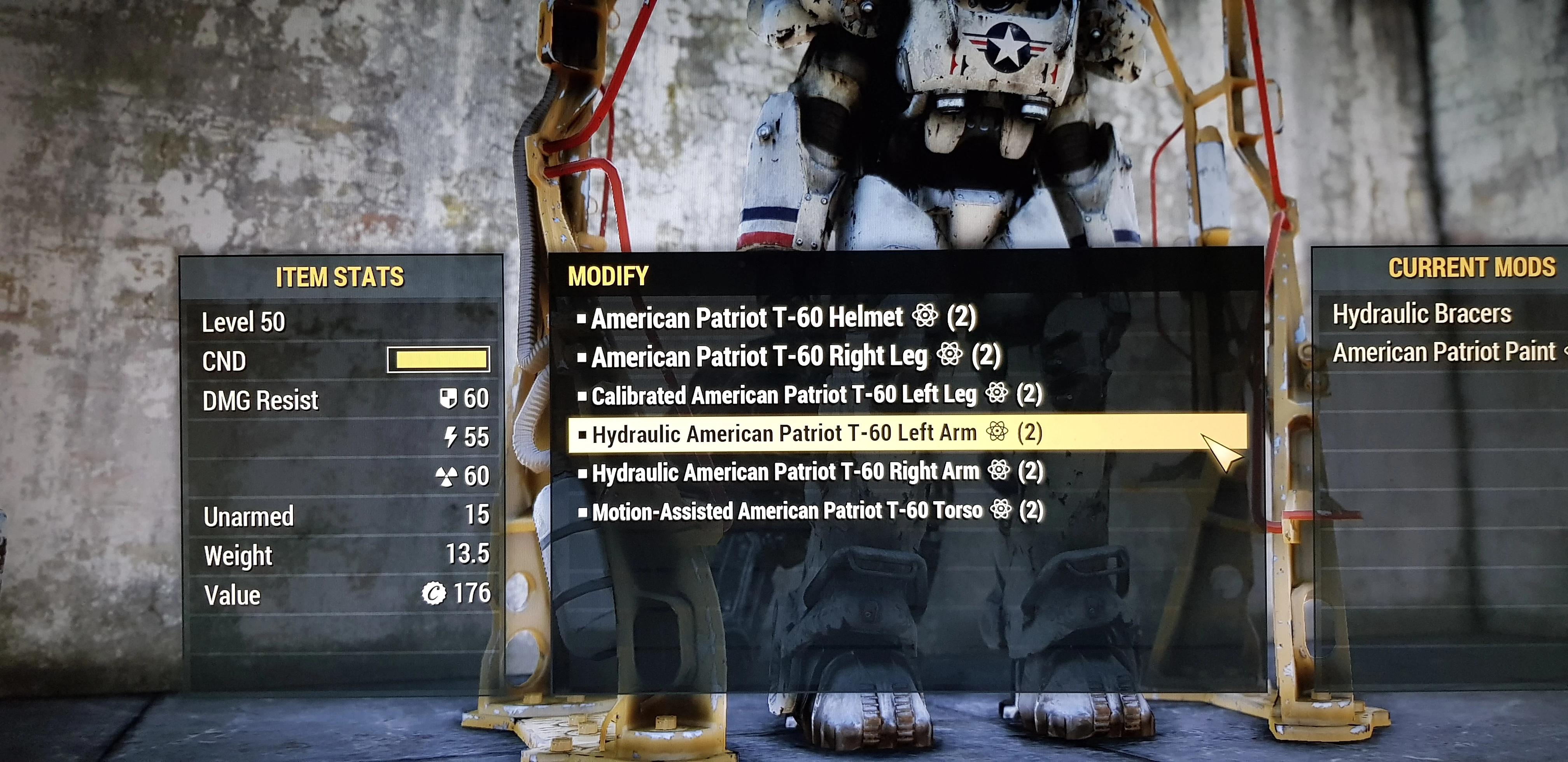 fallout 76 t60 mods