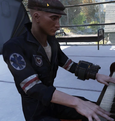 Buttons Plays The Piano