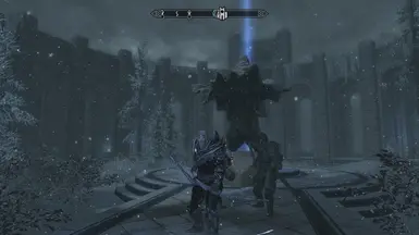 Niblocke and Belrand at Winterhold College