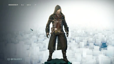 Dark Assassin Outfit From Rogue for Arno