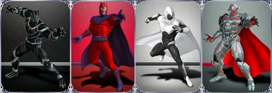 Ultimate Alliance 3 Magneto Black Panther and Moon Knight