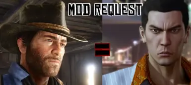 Mod Request Arthur Morgen replace Kiryu's model