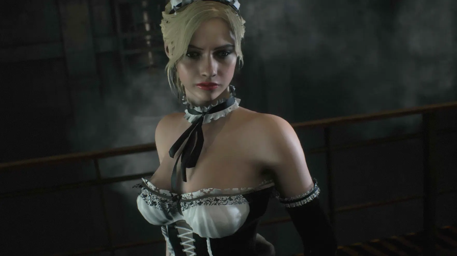 Gothic Princess Claire Redfield - Maid Mod.