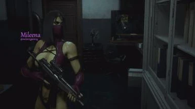MK9 Mileena in Resident Evil 2 Remake