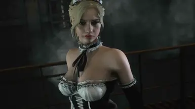 Gothic Princess Claire Redfield - Maid Mod