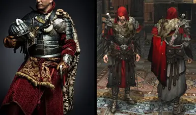 Mod request - Winged Hussar's Style Robes And Coat For armor of Brutus