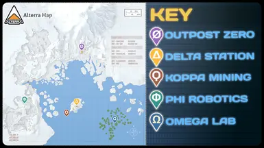 Alterra Map at Subnautica Below Zero Nexus Mods and community