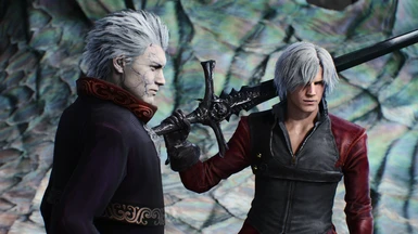 Corrupted vergil with DMC 2 dante
