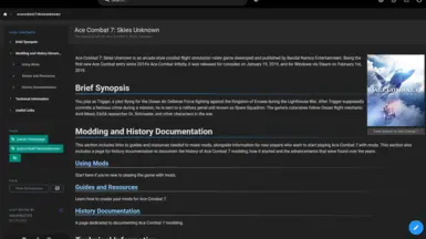 Ace Combat 7 has a Modding Wiki now