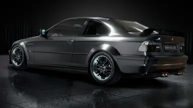 BMW M3 GTR E46 Street ACschnitzer BlackEdition