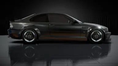 BMW M3 GTR E46 Street ACschnitzer BlackEdition